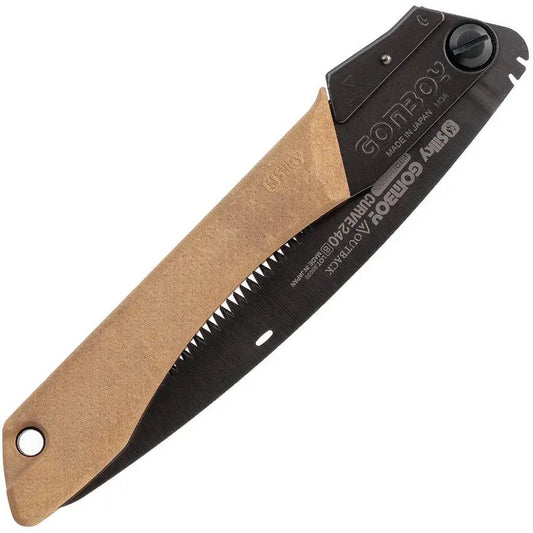 Silky Gomboy Curve Outback Edition 752-24 - Impulse-Hardened Black Plated Blade With Mirai-Me Teeth by Silky