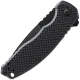 Skallywag Tactical Sentrax Linerlock - Black PVD 154CM Blade With G10 Handle And Extended Tang, Pocket Clip by Skallywag Tactical