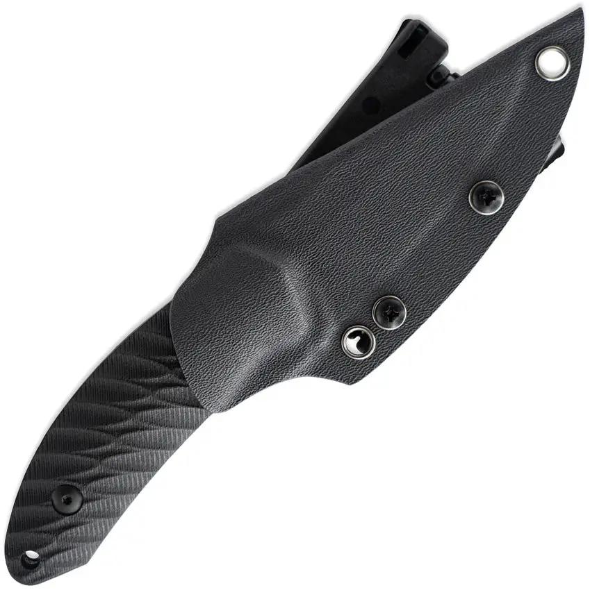 Skallywag Tactical Crows Nest Fixed Blade Knife - 3.5in 440C Drop Point with Full Tang G10 by Skallywag Tactical