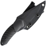 Skallywag Tactical Crows Nest Fixed Blade Knife - 3.5in 440C Drop Point with Full Tang G10 by Skallywag Tactical
