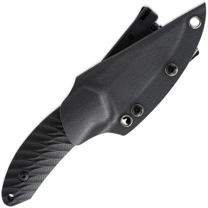 Skallywag Tactical Crows Nest Fixed Blade Knife - 3.5in 440C Drop Point with Full Tang G10 by Skallywag Tactical