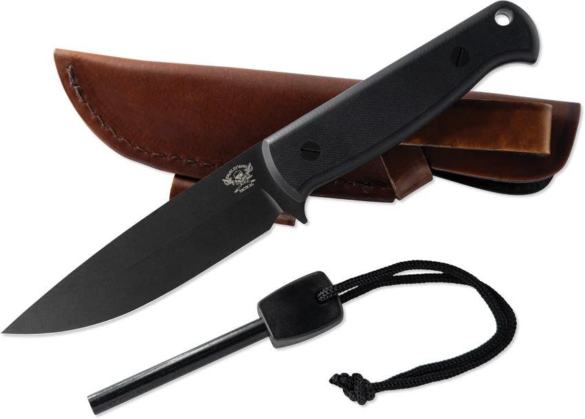 Skallywag Tactical Wanderer Fixed Blade Black G10 8.50072E+11 by Skallywag Tactical