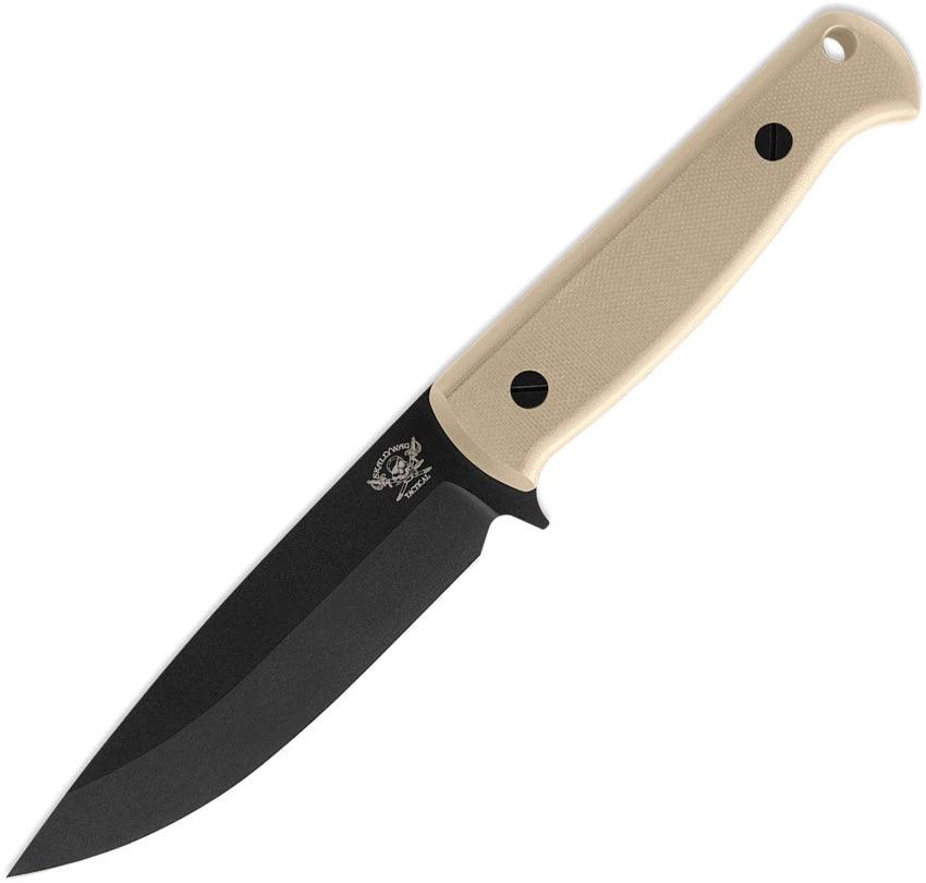 Skallywag Tactical Wanderer Fixed Blade Tan G10 8.50072E+11 by Skallywag Tactical