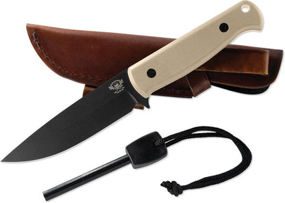 Skallywag Tactical Wanderer Fixed Blade Tan G10 8.50072E+11 by Skallywag Tactical