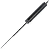 Skallywag Tactical Riptide Fixed Blade Spear - 12 Inch D2 Steel With Black PVD Coat And Full Tang by Skallywag Tactical