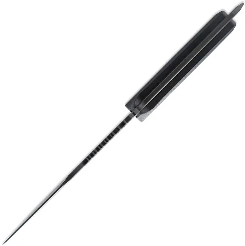 Skallywag Tactical Riptide Fixed Blade Spear - 12 Inch D2 Steel With Black PVD Coat And Full Tang by Skallywag Tactical