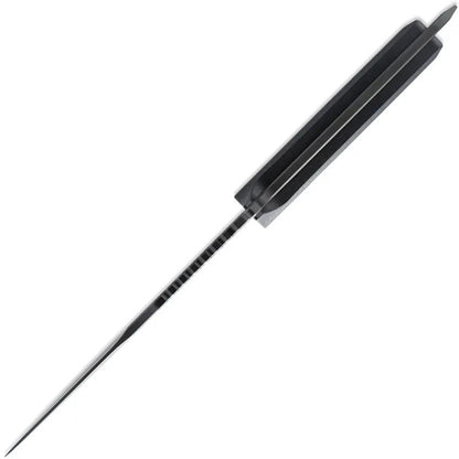 Skallywag Tactical Riptide Fixed Blade Spear - 12 Inch D2 Steel With Black PVD Coat And Full Tang by Skallywag Tactical