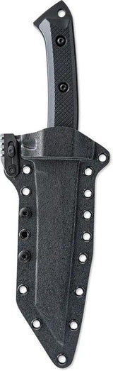 Skallywag Tactical Riptide Fixed Blade Tanto - Black PVD D2 Blade With Full Tang G10 Handle by Skallywag Tactical