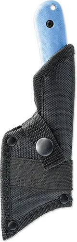 Skallywag Tactical Mantis Fixed Blade Knife - Blue PVD Coated Blade Full Tang Lanyard Hole by Skallywag Tactical