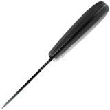 Skallywag Tactical Fireside Fixed Blade - Hammered Finish 3-Inch Blade, Full Tang, Black Nylon Handle by Skallywag Tactical