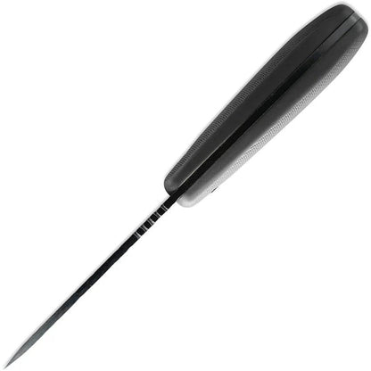 Skallywag Tactical Fireside Fixed Blade - Hammered Finish 3-Inch Blade, Full Tang, Black Nylon Handle by Skallywag Tactical