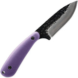 Skallywag Tactical Fireside Fixed Blade Knife - Purple Nylon Handle Full Tang PVD Coated 3 Inch Spear Point Blade by Skallywag Tactical