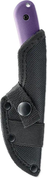 Skallywag Tactical Scorpion Fixed Blade Knife - Purple Handle, Full Tang, PVD Coated Blade by Skallywag Tactical
