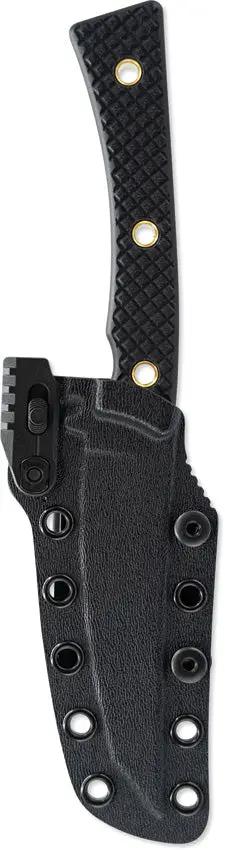 Skallywag Tactical The Cairos Fixed Blade - 9 Inch Black PVD Bohler K340 ISODUR Tanto Blade Full Tang G10 Handle by Skallywag Tactical
