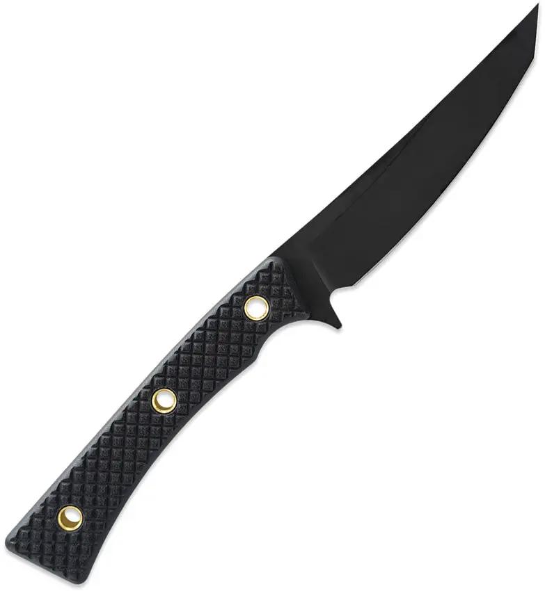 Skallywag Tactical The Cairos Fixed Blade - 9 Inch Black PVD Bohler K340 ISODUR Tanto Blade Full Tang G10 Handle by Skallywag Tactical