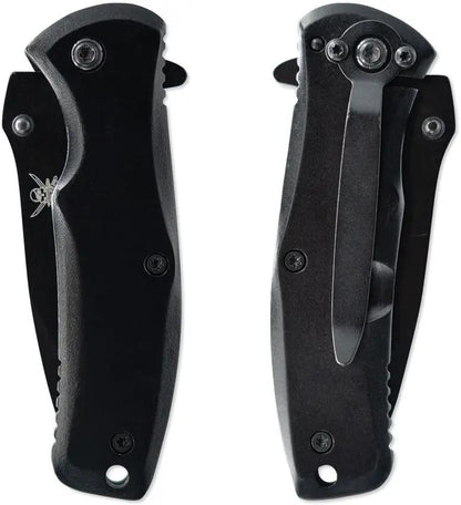 Skallywag Tactical Mini Jack Framelock A/O - Assisted Opening Compact Black Finish 2.75in Blade by Skallywag Tactical