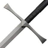 Legacy Arms Irish Hand And Half Sword SL0011 - Full Tang 5160 Carbon Steel Blade, Black Leather Wrapped Handle by Legacy Arms