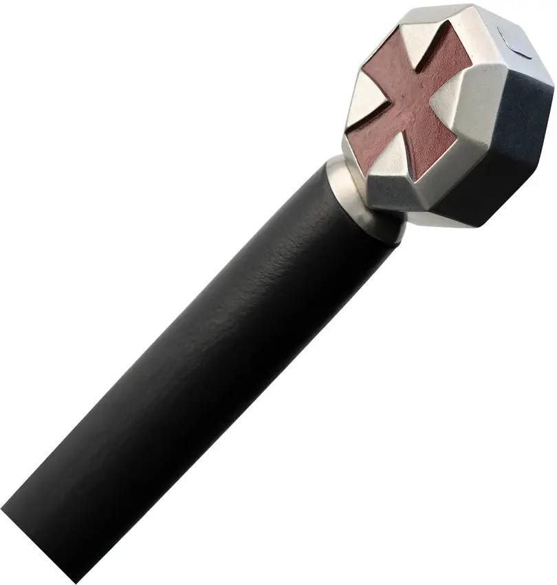 Legacy Arms Templar Knight Sword - Satin Finish 34.5in 5160 Steel Blade Leather Wrapped Handle by Legacy Arms