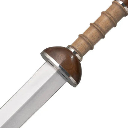 Legacy Arms Roman Gladius Sword SL0222 - 22 Inch Double Edged 5160 Carbon Steel Blade With Sculpted Wood Handle by Legacy Arms
