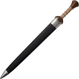Legacy Arms Roman Gladius Sword SL0222 - 22 Inch Double Edged 5160 Carbon Steel Blade With Sculpted Wood Handle by Legacy Arms