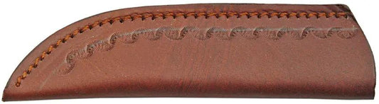 Sawmill Skinner Knife SM0020 - Full Tang 3.5 Inch High Carbon Stainless Blade With Brown Pakkawood Handles by Sawmill