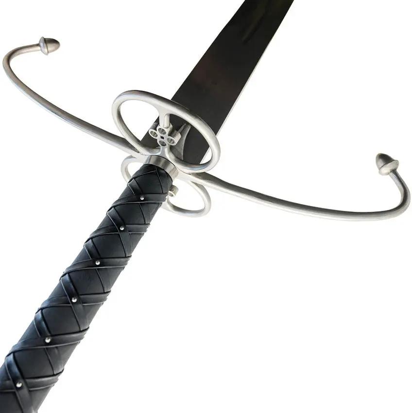 Kingston Arms Lowlander Sword - Fully Functional 69 Inch Overall 48 Inch Blade Studded Leather Grip by Kingston Arms
