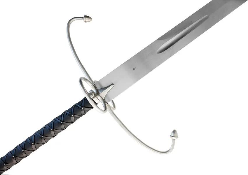 Kingston Arms Lowlander Sword - Fully Functional 69 Inch Overall 48 Inch Blade Studded Leather Grip by Kingston Arms