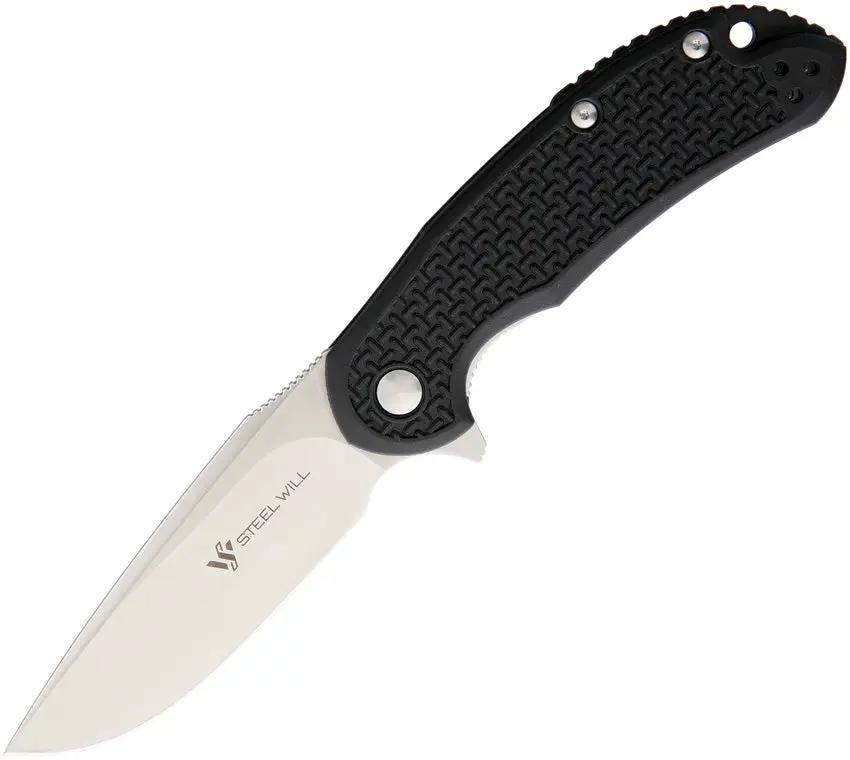 Steel Will Cutjack C22 Linerlock Black C22-1BK by Steel Will