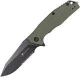 Steel Will Warbot Linerlock OD SWF10-33S by Steel Will