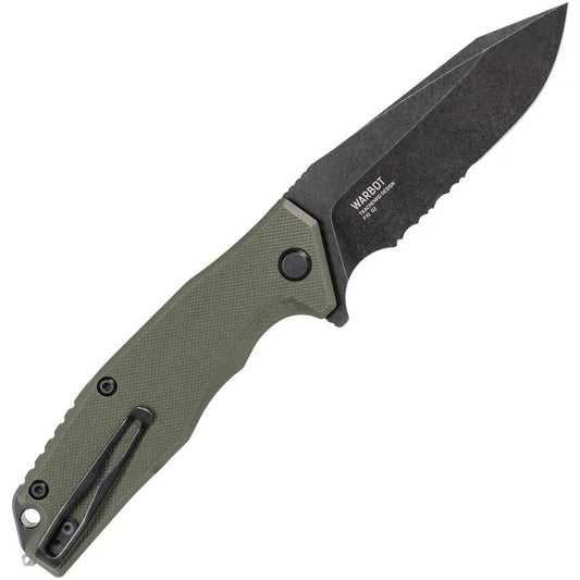 Steel Will Warbot Linerlock OD SWF10-33S by Steel Will