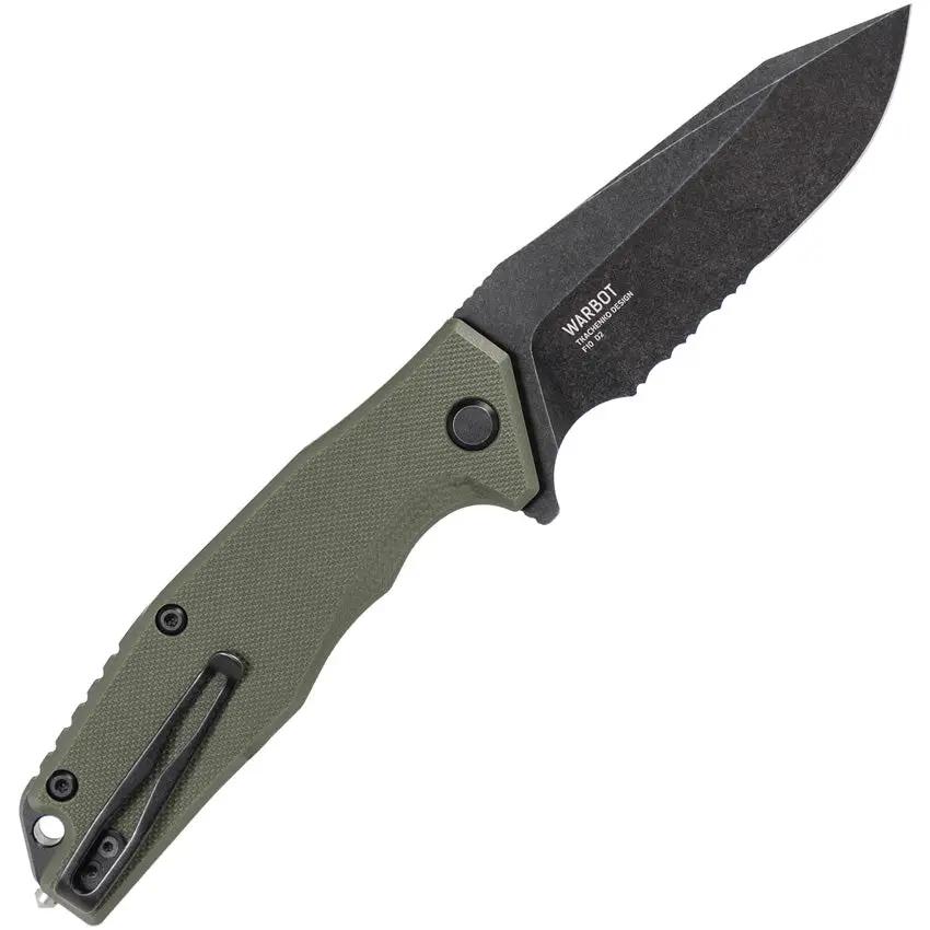 Steel Will Warbot Linerlock OD SWF10-33S by Steel Will