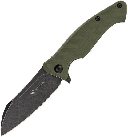 Steel Will Nutcracker F24 Linerlock Green F24-33 by Steel Will