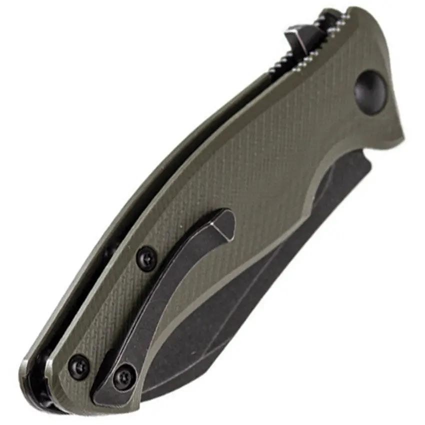 Steel Will Nutcracker F24 Linerlock Green F24-33 by Steel Will