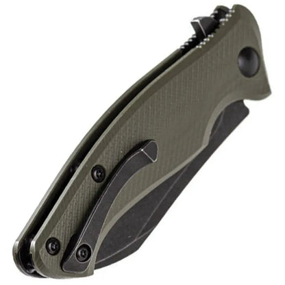 Steel Will Nutcracker F24 Linerlock Green F24-33 by Steel Will