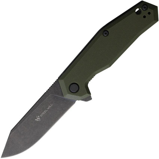 Steel Will Tenet 2 Linerlock OD Green SWF31-33 by Steel Will