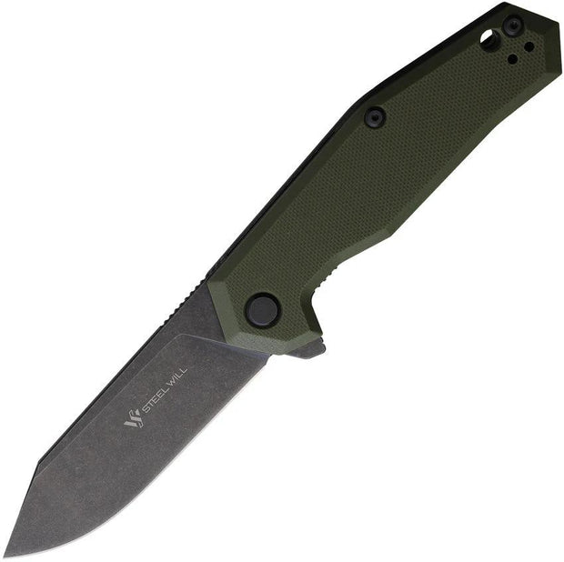 Steel Will Tenet 2 Linerlock OD Green SWF31-33 by Steel Will