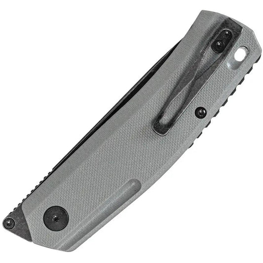 Steel Will Fjord F71 Linerlock - D2 Tool Steel Blade With Gray G10 Handle And Pocket Clip by Steel Will