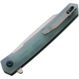 Summit Gear Linerlock Jade G10 60.01.3200521 by Summit Gear