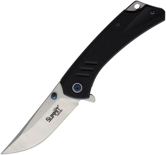 Summit Gear Linerlock Black G10 60.01.3200525 by Summit Gear