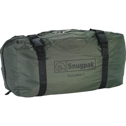Snugpak Scorpion 3 IX Tent Olive - Fly First Pitch Design For Quick Setup In Any Weather by Snugpak
