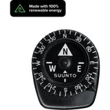 Suunto Clipper LB NH Compass - Jewel Bearing, Rotating Bezel, Clip Attachment, Liquid Filled, Luminescent Markings by Suunto