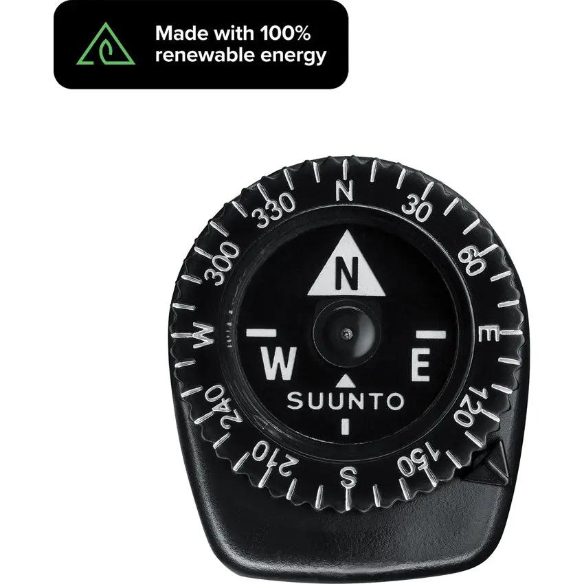 Suunto Clipper LB NH Compass - Jewel Bearing, Rotating Bezel, Clip Attachment, Liquid Filled, Luminescent Markings by Suunto