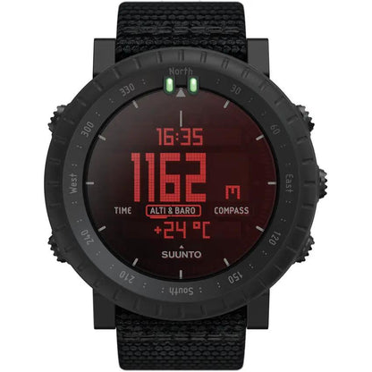 Suunto CORE Alpha Stealth Watch - Altimeter Barometer Compass Depth Meter 10m Declination And Night Vision Backlight by Suunto