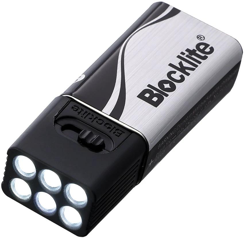 BLOCKLITE Blocklite 9V Flashlight SW-805-6-BLISTER by BLOCKLITE