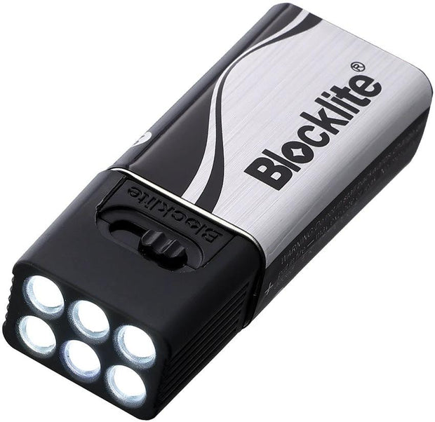 BLOCKLITE Blocklite 9V Flashlight SW-805-6-BLISTER by BLOCKLITE