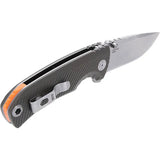 SOG Tellus ATK Linerlock Knife - One-Handed Assisted Opening OD Green GRN Handle, EDC Ready by Sog
