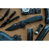 SOG Seal XR Clip Point Folding Knife - S35VN Blade for EDC and Tactical Use Pro Edition by SOG