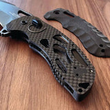 SOG Kiku LTE XR Lock Knife - Black TiNi CTS-XHP Blade, Extended Tang, Canvas Micarta Handle by SOG