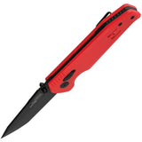 SOG Vision XR Lock Folding Knife - Red G10 Handle With CTS XHP Tanto Blade And XR Lock For EDC by SOG