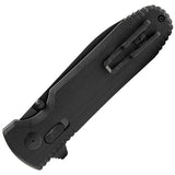 SOG Pentagon XR Lock Blackout - CTS XHP Blade, G10 Handle, Stealth Low Reflectivity Finish For EDC by SOG